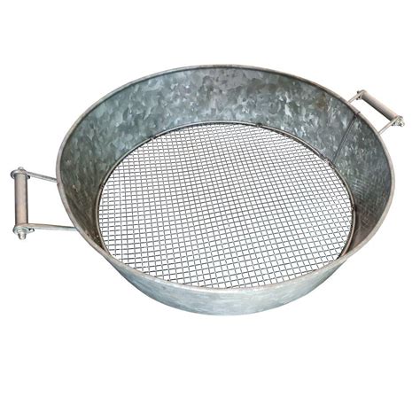 2,Is suitable for hand-held quality,It has a relatively good quality screen,If at full load. . Soil sifter home depot